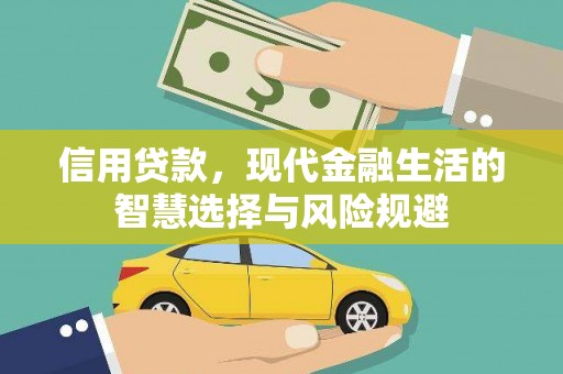 乐清信用贷款，现代金融生活的智慧选择与风险规避