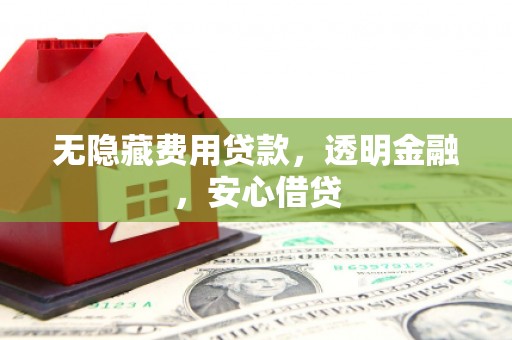泾县无隐藏费用贷款，透明金融，安心借贷