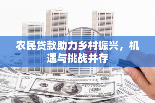 蒲城农民贷款助力乡村振兴，机遇与挑战并存