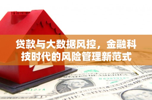 东兴贷款与大数据风控，金融科技时代的风险管理新范式