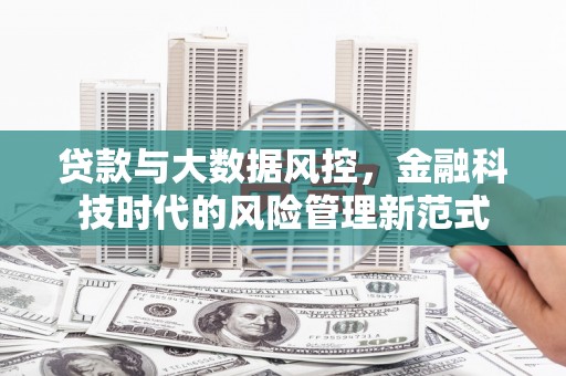 乐昌贷款与大数据风控，金融科技时代的风险管理新范式