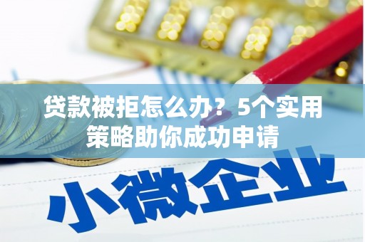 莎车贷款被拒怎么办？5个实用策略助你成功申请