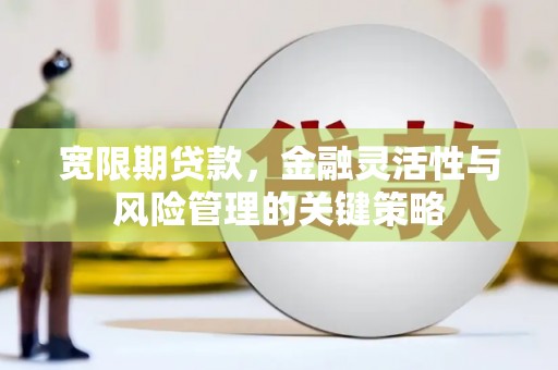 梅河口宽限期贷款，金融灵活性与风险管理的关键策略