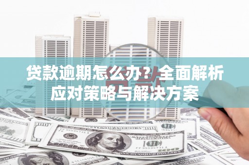 遂川贷款逾期怎么办？全面解析应对策略与解决方案