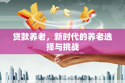 开平贷款养老，新时代的养老选择与挑战