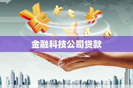 咸宁金融科技公司贷款
