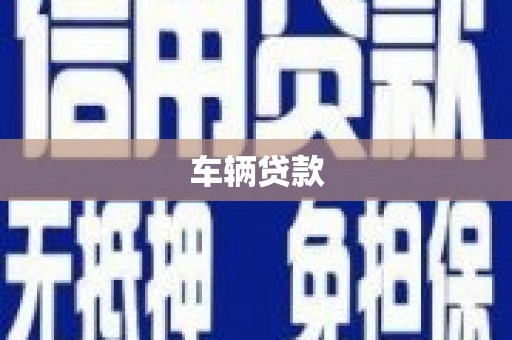 土库车辆贷款