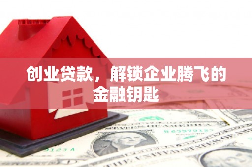 宏伟创业贷款，解锁企业腾飞的金融钥匙