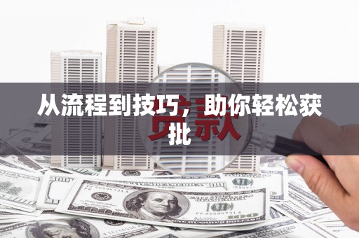 茂林从流程到技巧，助你轻松获批